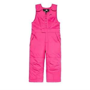 Vertical 9 Toddler Girls Pink Snow Bibs-Ski Pants-Snow Pants Size 2T
